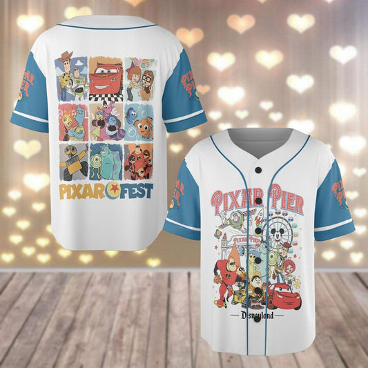 Disney Family 2025 Pixar Ofest Baseball Jersey