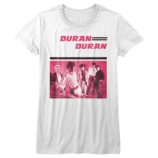 Duran Duran Pinkduran Womens T-Shirt
