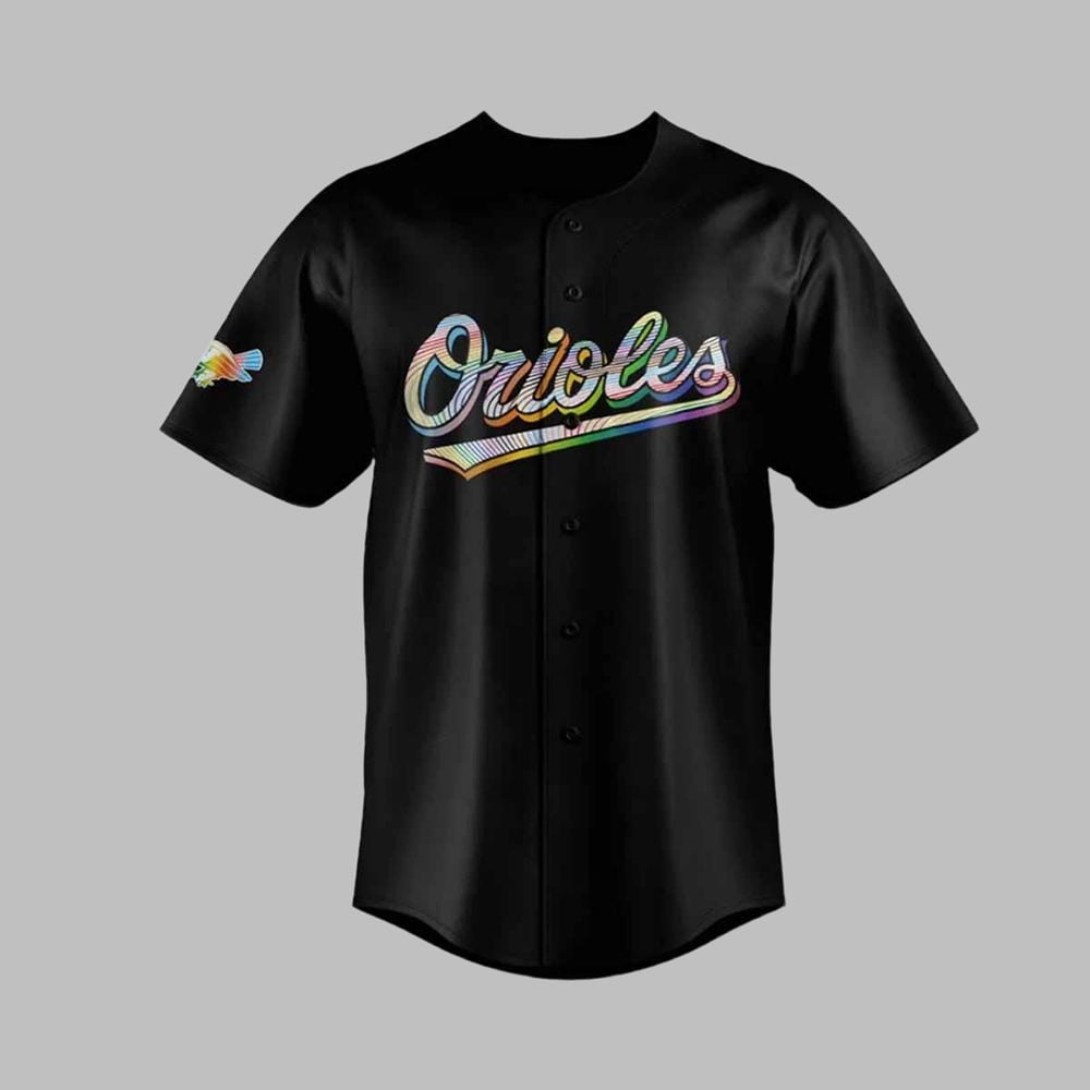 Orioles Pride Night Jersey Giveaway 2025 - Grishko.com