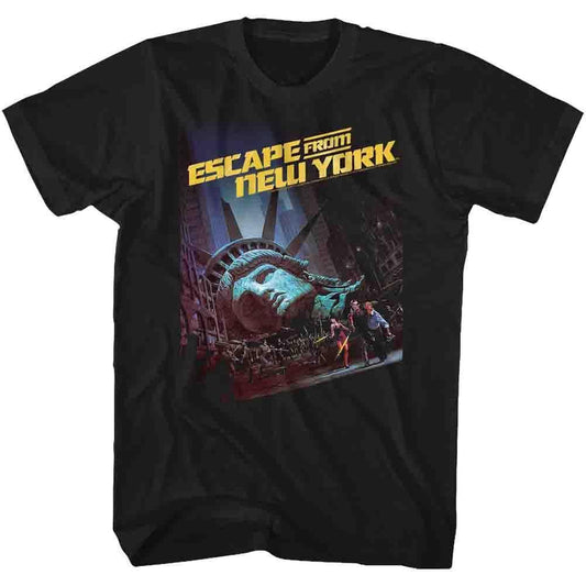 Escape From New York Run Poster 2 Boyfriend Tee