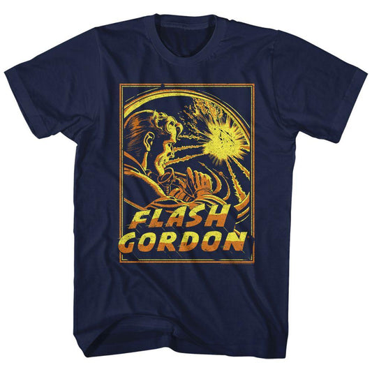 Flash Gordon Space Explosion T-Shirt