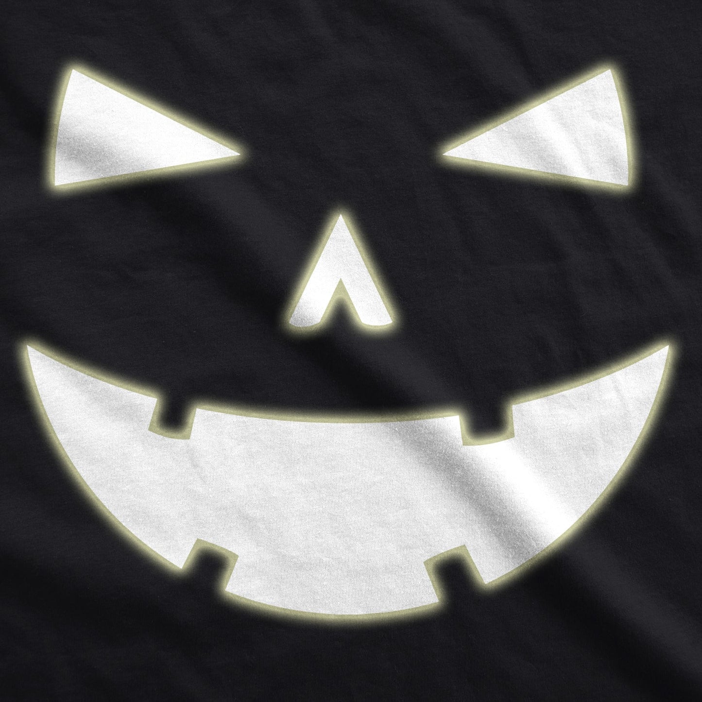 Happy Tooth Glowing Pumpkin Face Women's T Shirt
