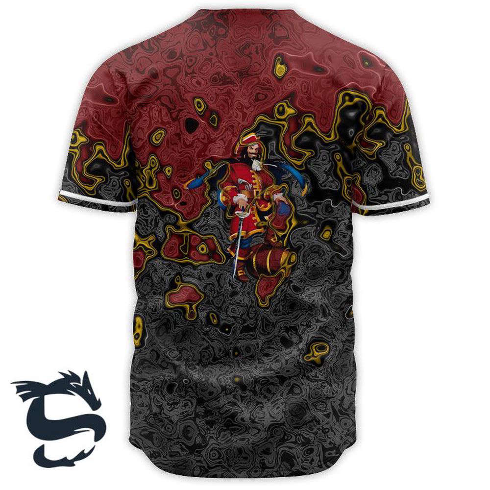 Holographic Colorful Captain Morgan Baseball Jersey - lylyprint.com
