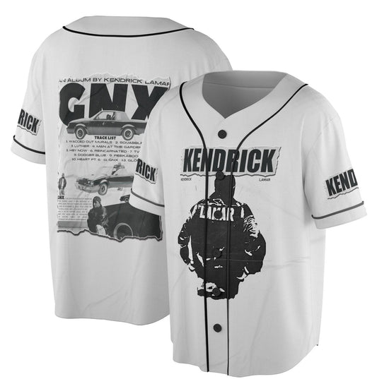 Kend Lamar GNX Jersey, Vintage GNX Racing Glub, Kend Lamar Limited Edition