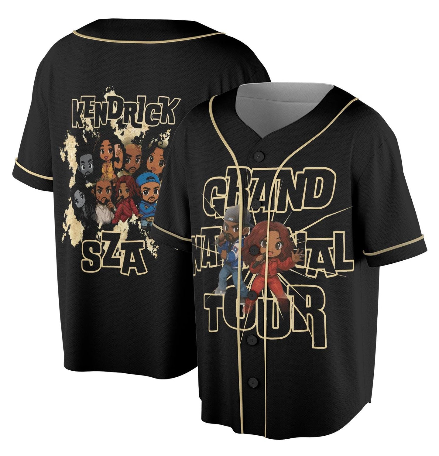 Tour Kend-rick Lamar & SZA Jersey