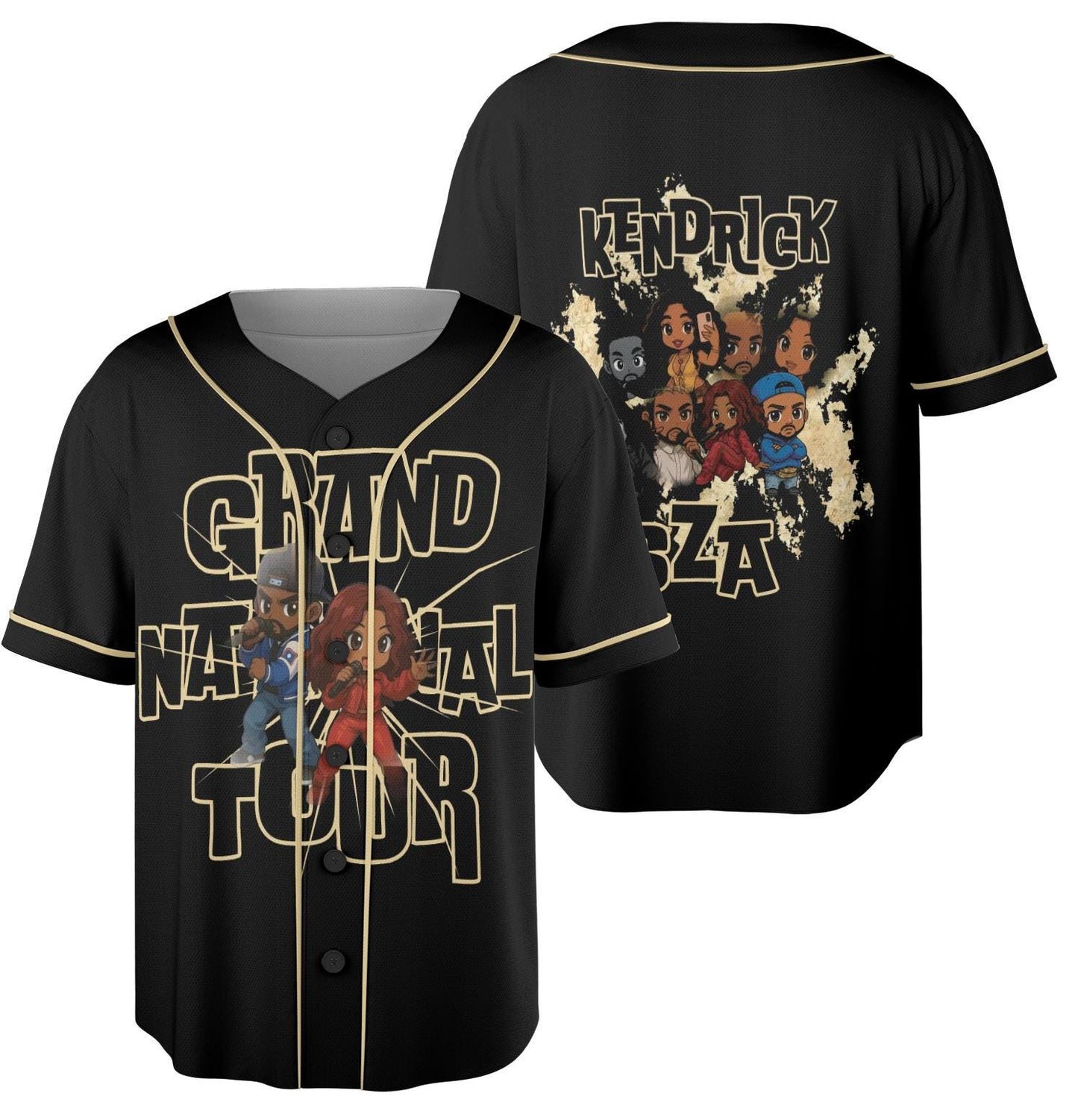 Tour Kend-rick Lamar & SZA Jersey