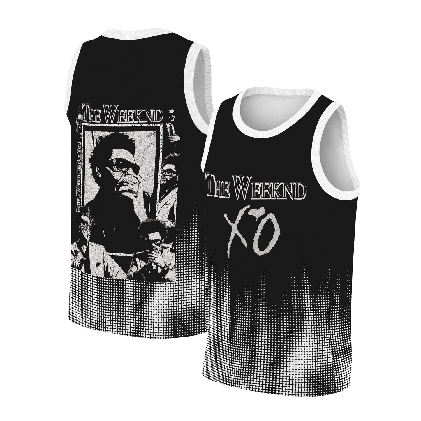 2025 The Weekndd Album Hurry Up Tomorrow Basketball Jersey