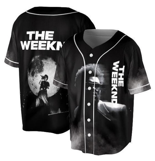The Weeknd Hurry Up Tomorrow BAseball Jersey, Vintage Hip Hop Unisex Graphic Shirt, The Weeknd Concert Merch for Fans