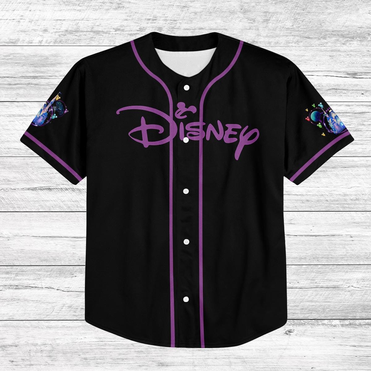 Custom Disney Baseball Jersey, Disney Family Trip 2025 Shirt, Matching Disney Outfit, Personalized Vacation Jersey, Disney Tee