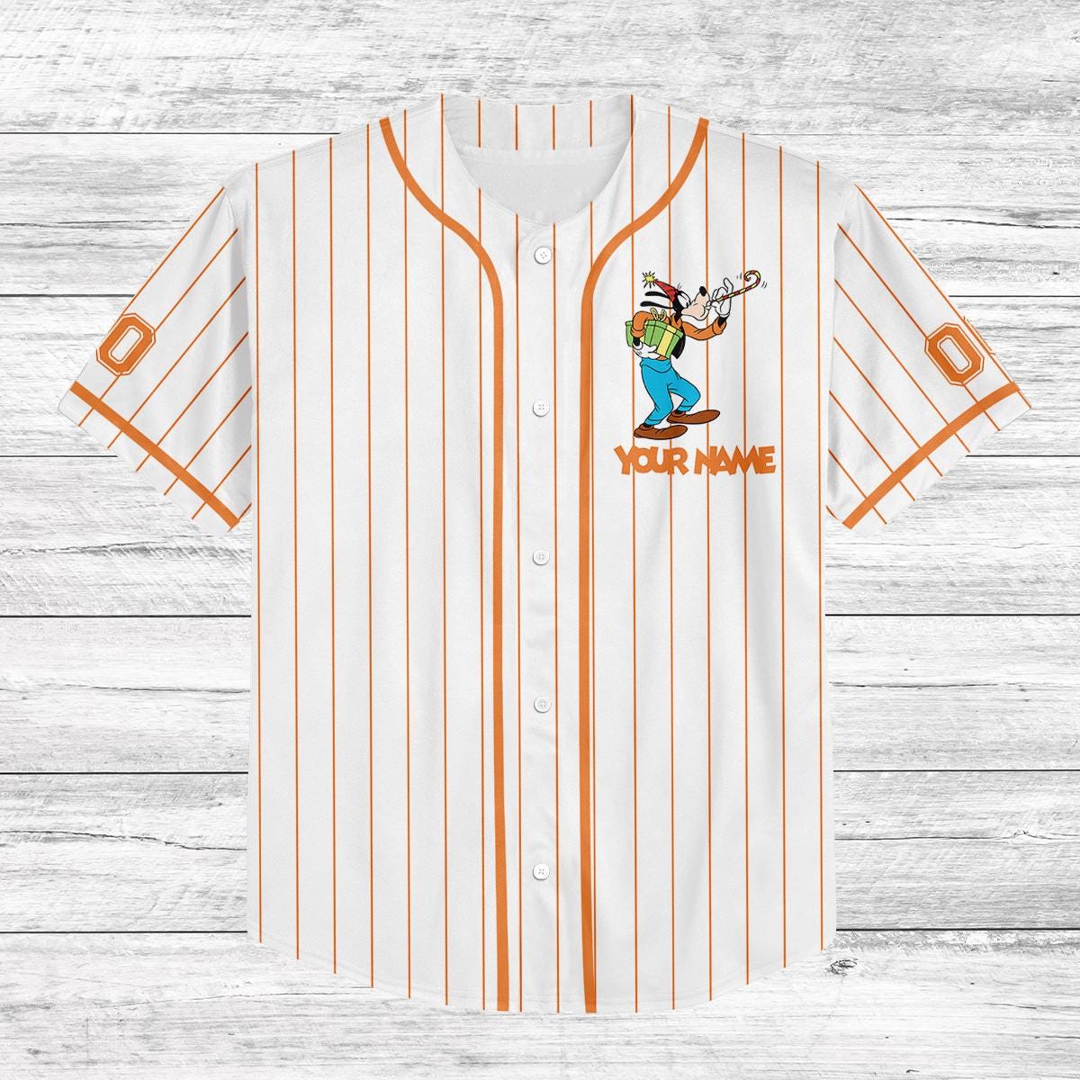 Custom Goofy Birthday Baseball Jersey, Disney Trip 2025 Shirt, Personalized Gift for Kids, Matching Family Vacation Outfit
