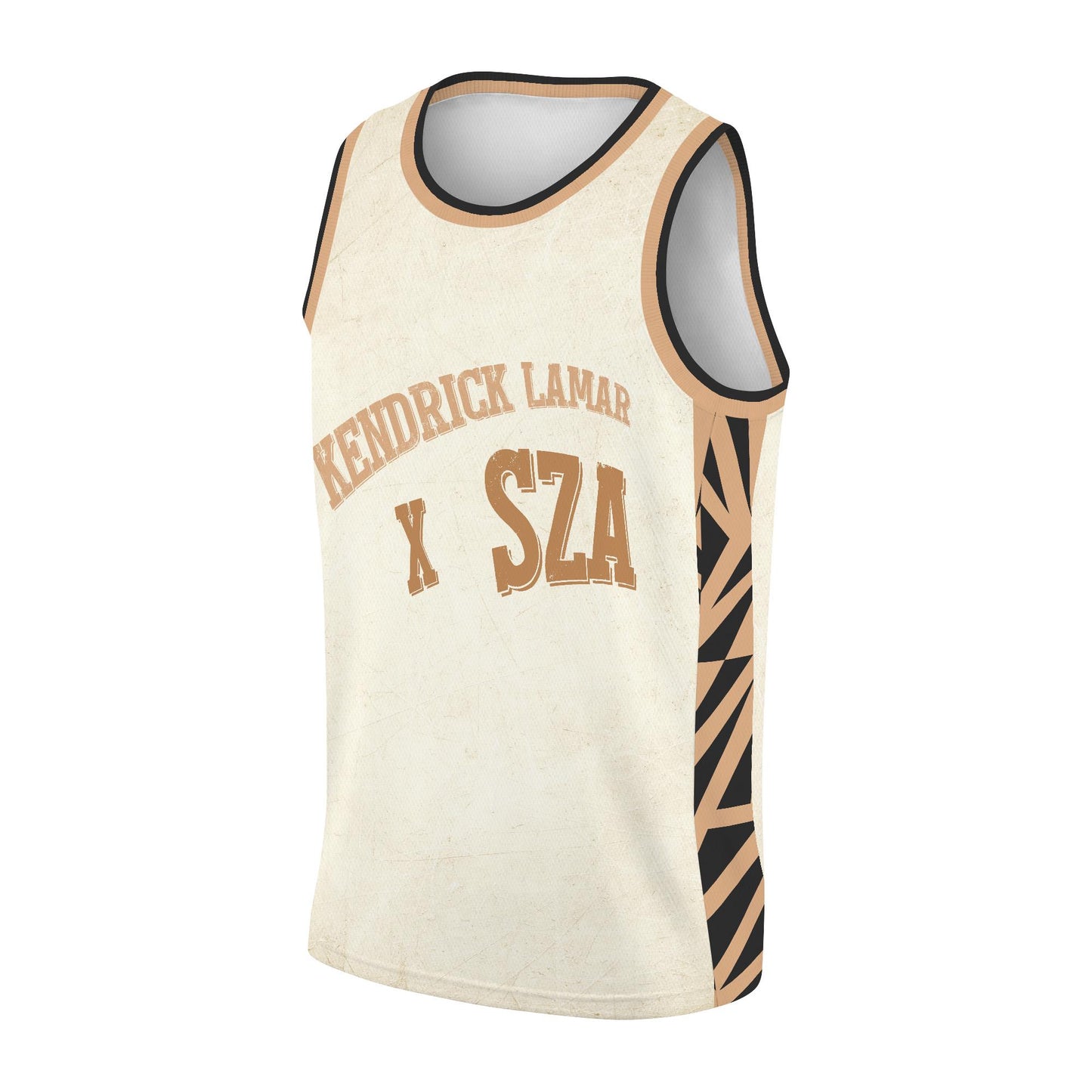 Kendrick Lamar & SZA Rap Tour 2025 Basketball Jersey