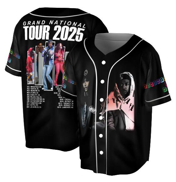 Ken-Lamar & SZ-A Grand National Tour 2025 Jersey, Ken-Lamar Shirt, SZ-A Shirt