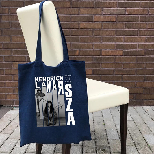 Kendrick Lamar With SZA Tote Bag, Grand National Tour 2025 Tote Bag