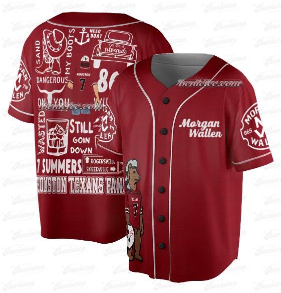 Morgan Wallen Summer Tour Jersey, ‘25 Summer Cowboy Shirt