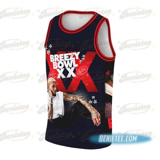 Chris Brown Tour Basketball Jersey