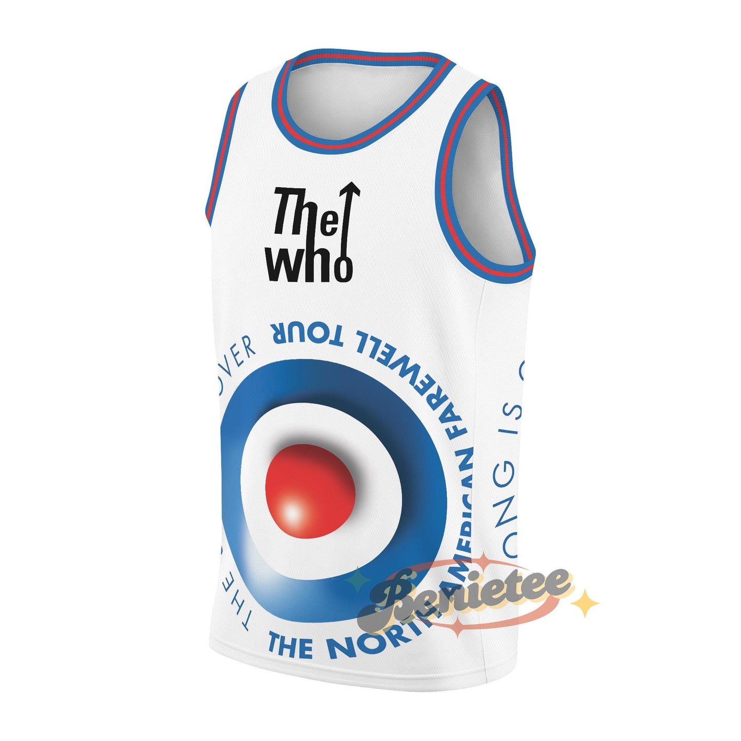 The Who Basketball Jersey, New The Song Is Over Hot Tour 2025 Jersey