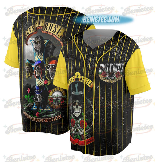 Vintage Rocker Jersey, Guns N' Roses Appetite for Destruction Jersey