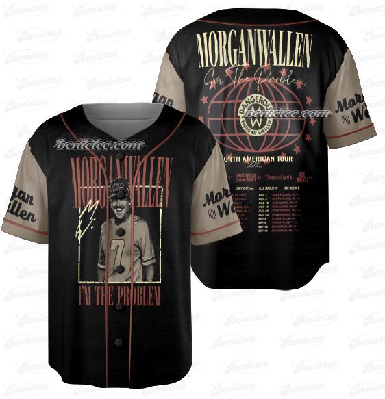 Morgan Wallen Vintage Bootleg Baseball Jersey