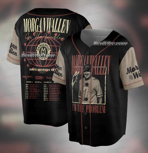 Morgan Wallen Vintage Bootleg Baseball Jersey
