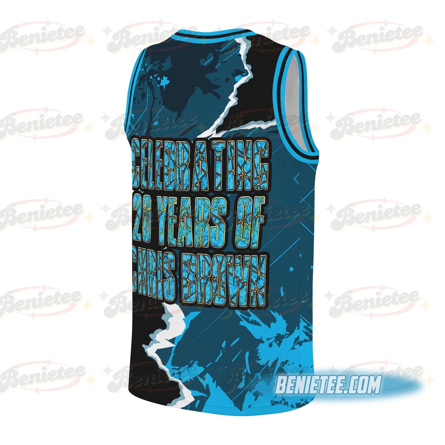 Chris Brown Merch Basketball Jersey, CB Tour 2025 Shirt, Bowl XX Tour Jersey
