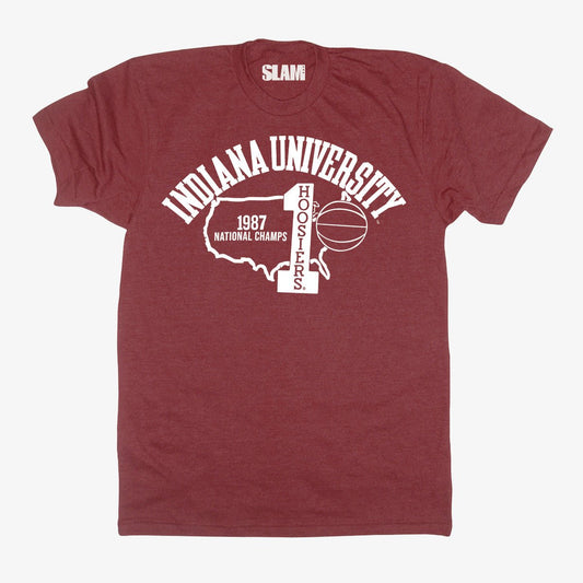 Indiana '87 Champs Vintage Tee