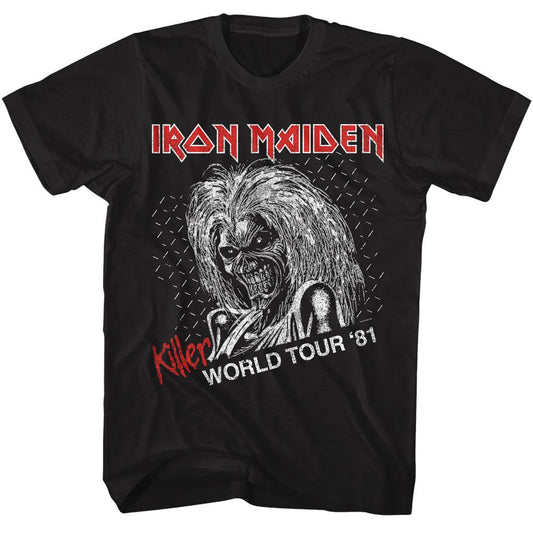 Iron Maiden - Killer World Tour Boyfriend Tee