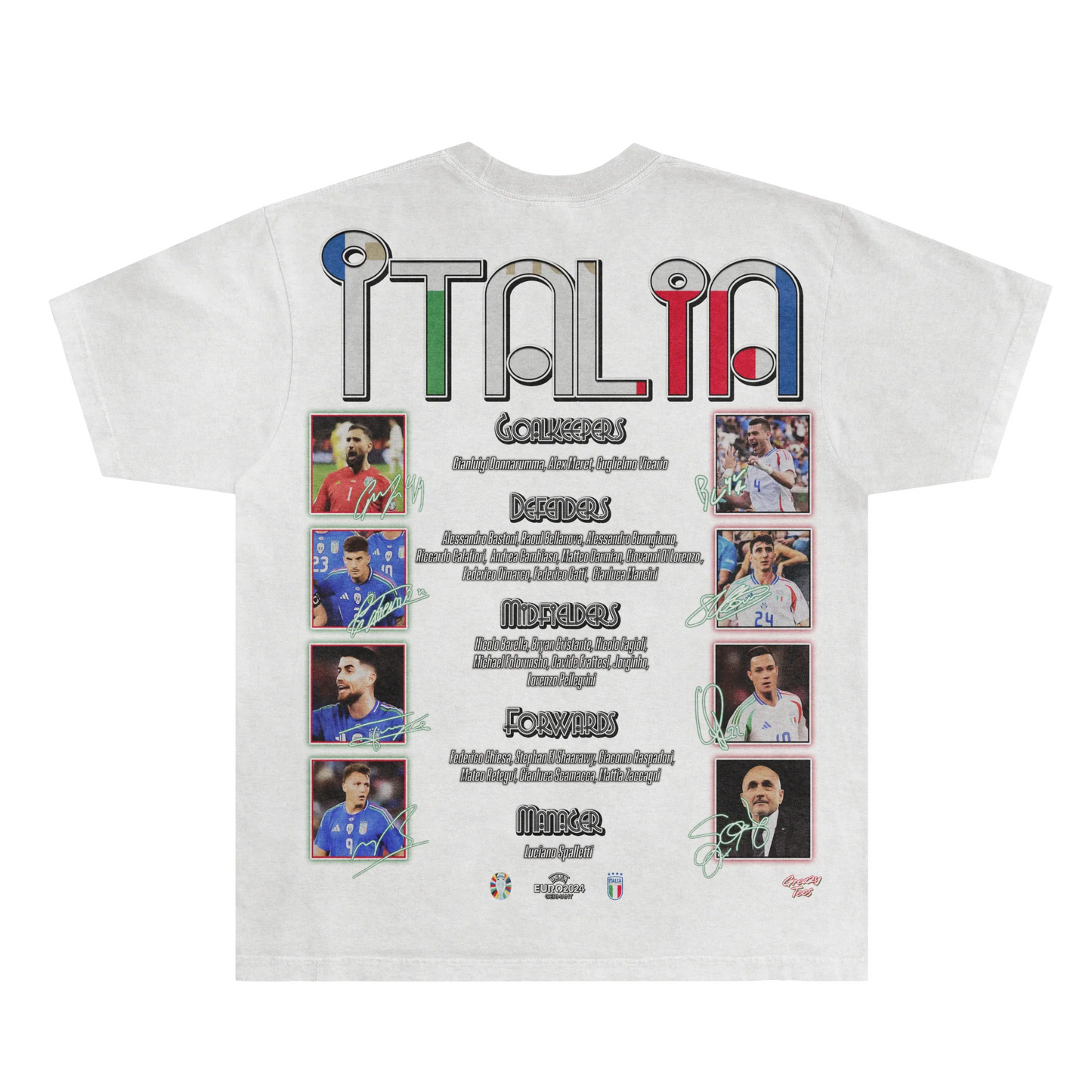 Italia Euro '24 Tee
