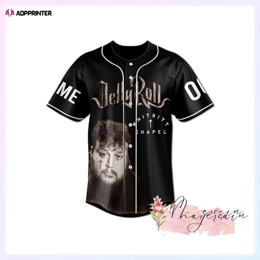 Jelly Roll 2023 Tour Baseball Jersey Shirt - Aopprinter