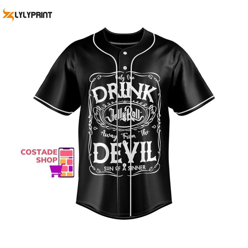 Jelly Roll Baseball Jersey, Jelly Roll Shirt, Jelly Roll Jersey, Jelly Roll Gift, Rock Tour - lylyprint.com