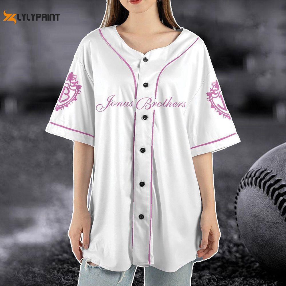 Jonas Brothers Happiness Begins Tour Baseball Jersey For Men Women, 5 Album 1 Night Tour - lylyprint.com