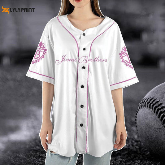 Jonas Brothers Happiness Begins Tour Baseball Jersey For Men Women, 5 Album 1 Night Tour - lylyprint.com