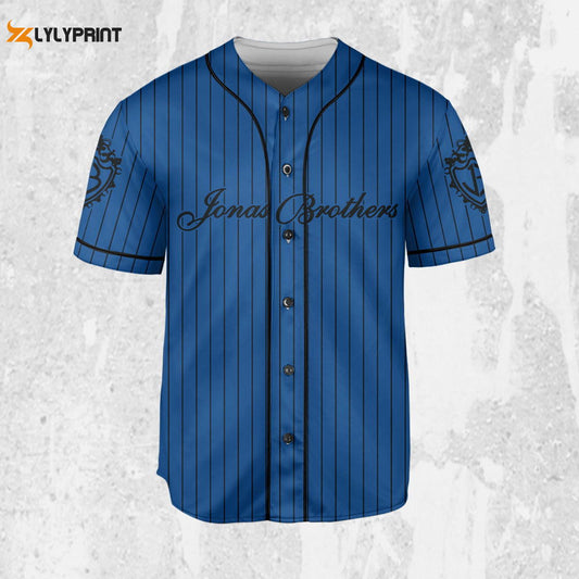Jonas Brothers The Tour 2023 Blue Jersey, Jonas Brothers Baseball Jersey - lylyprint.com