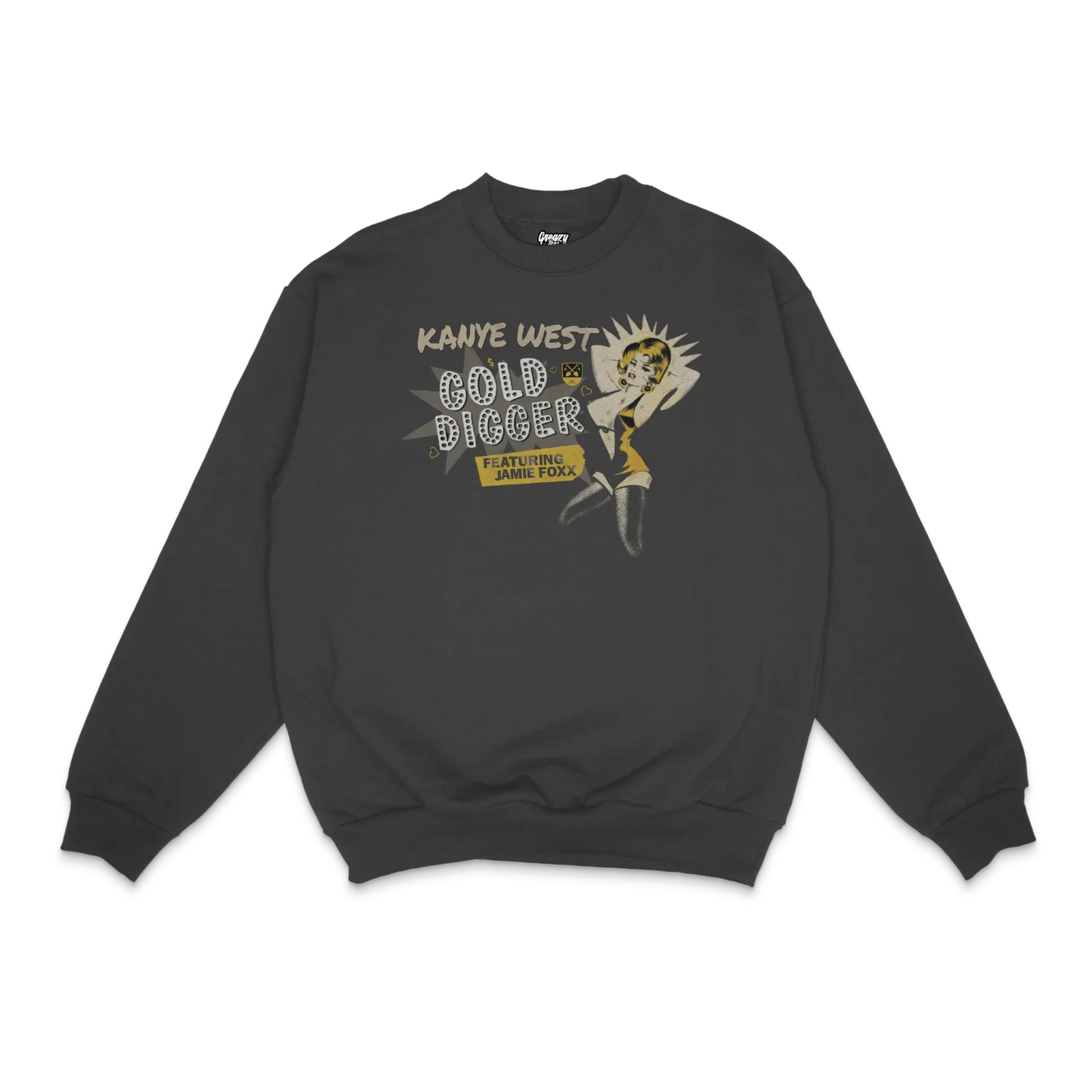 Kanye West Gold Digger Crewneck Sweatshirt Style001