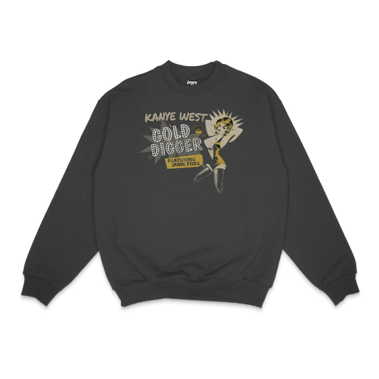Kanye West Gold Digger Crewneck Sweatshirt Style001