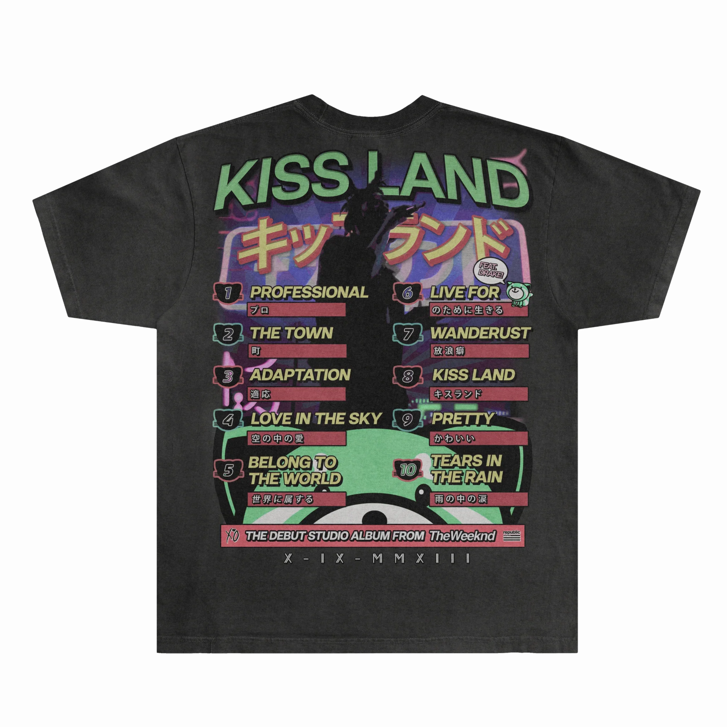Kiss Land Tee
