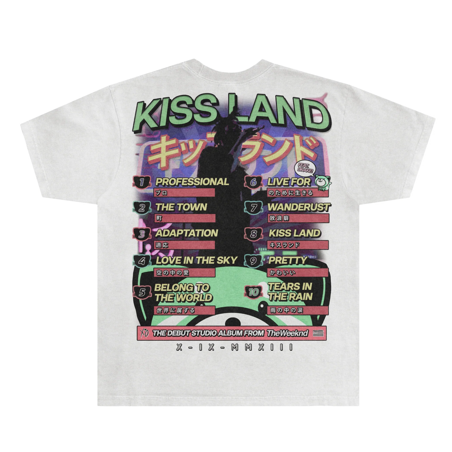 Kiss Land Tee