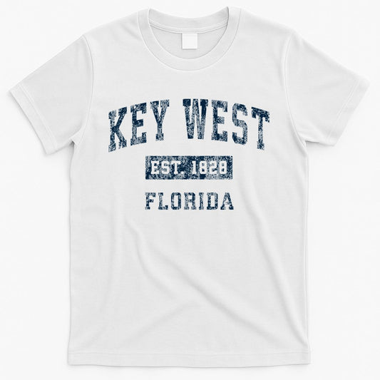 Key West Florida Fl Vintage Sports Design T-Shirt