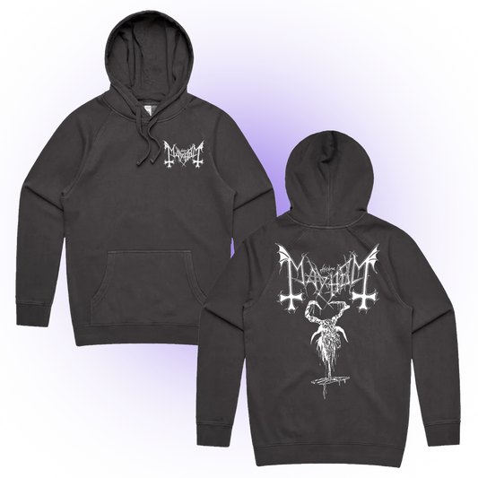 Goat Pullover Hoodie (Vintage Black)