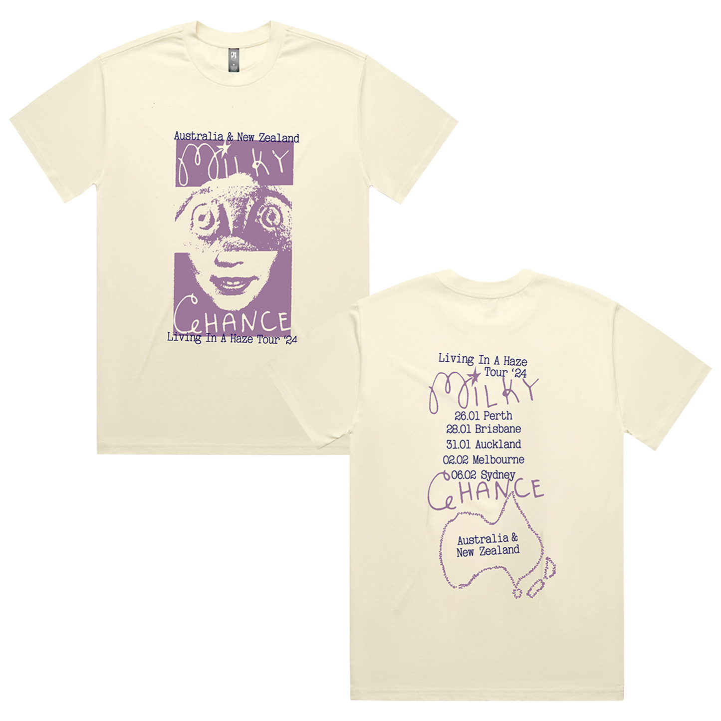 2024 Tour T-Shirt (Butter)