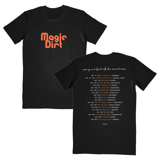 YAFOTD Tour Dates Tee (Black)
