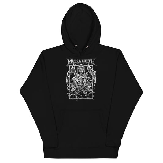 Megadeth Skeleton Wings Classic Hoodie