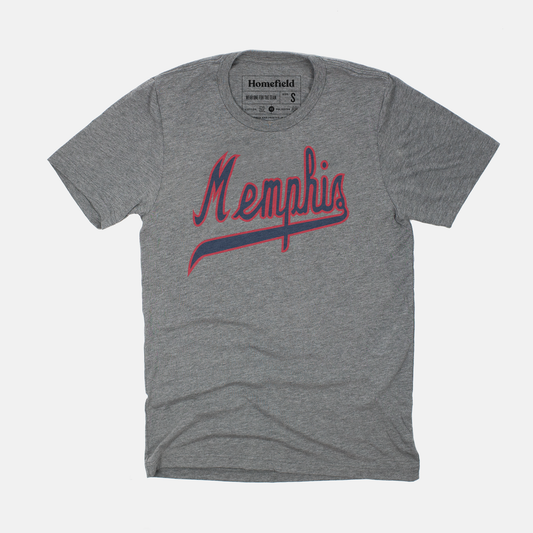 Vintage Memphis Script Tee Style001