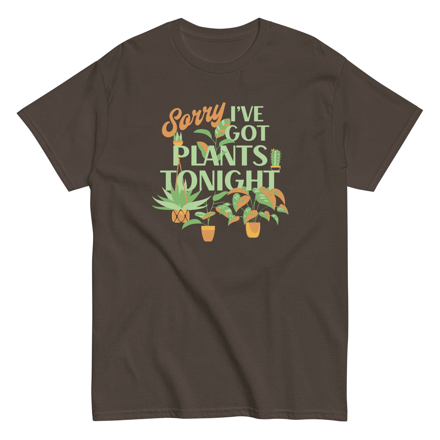 Sorry I've Got Plants Tonight Men's Classic Tee