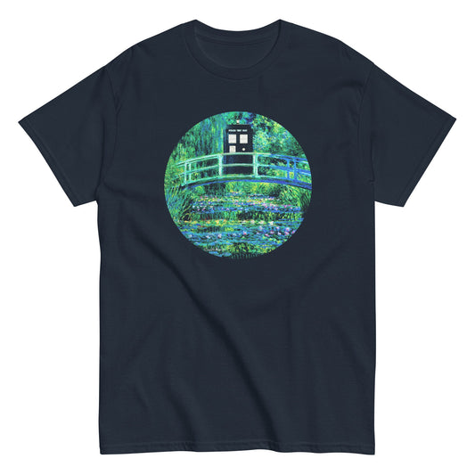 Water Lilies Police Box Men's Classic Tee