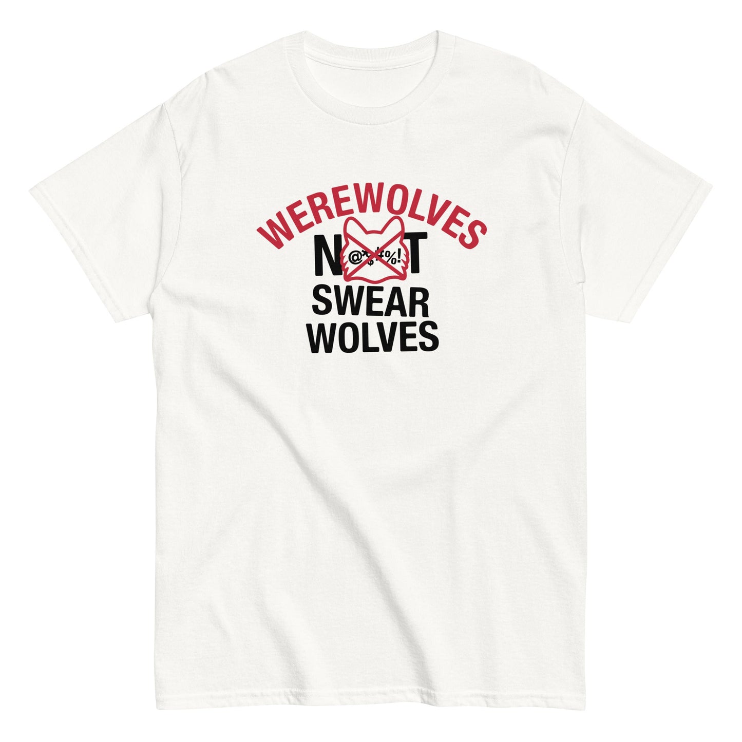 Werewolves Not Swearwolves Men's Classic Tee