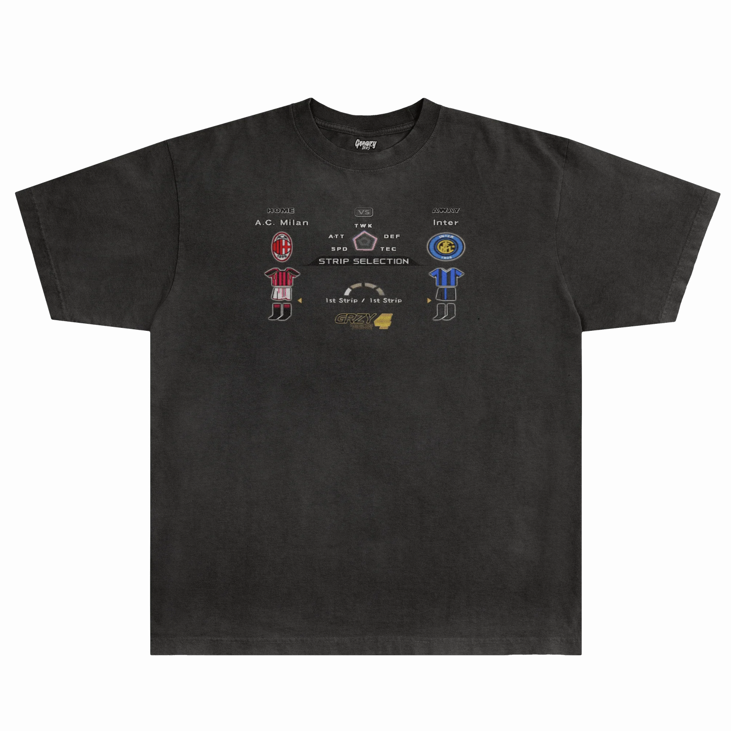 Milan Derby PES Classics Tee Style002