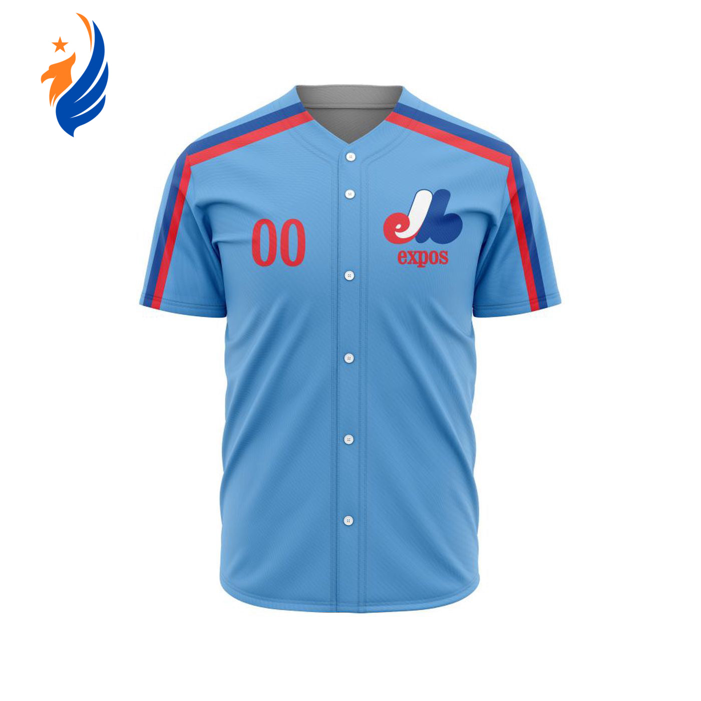 Montreal Expos Personalized Vintage Baseball Jersey - Bafud