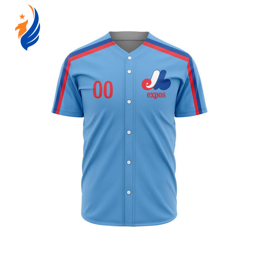 Montreal Expos Personalized Vintage Baseball Jersey - Bafud