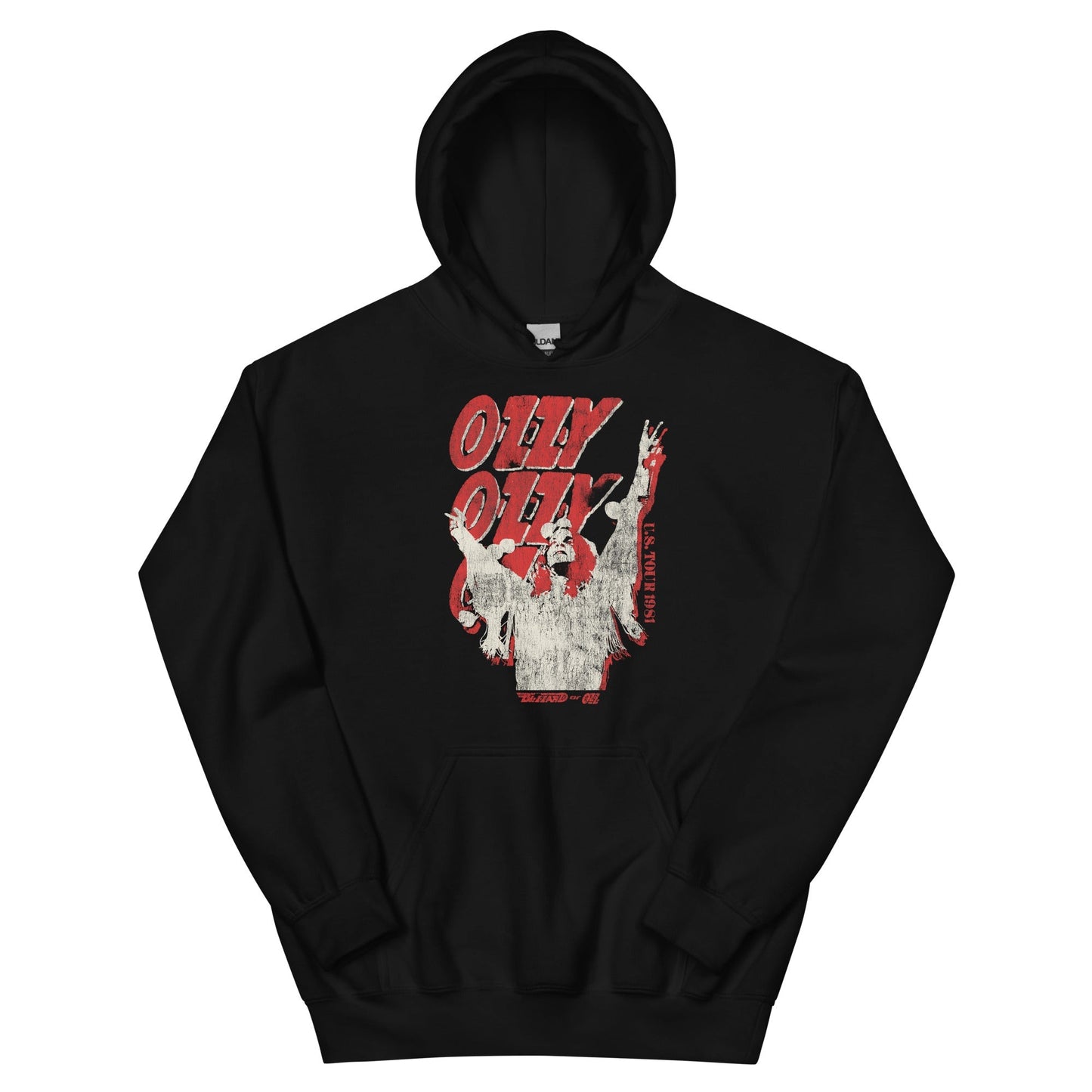 Ozzy Osbourne 1982 Tour Vintage Hoodie