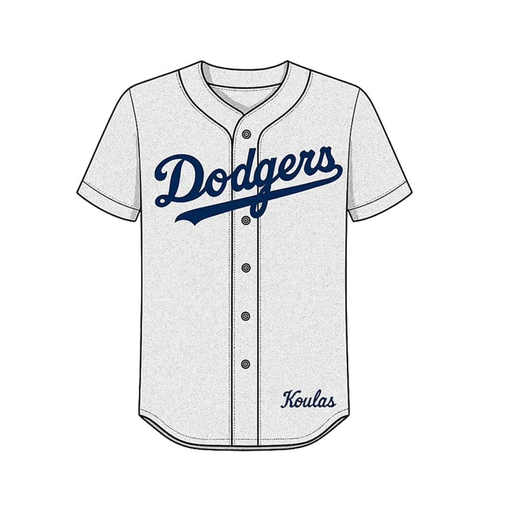 2025 Dodgers Sandy Koufax Brooklyn Jersey Giveaway - Grishko.com